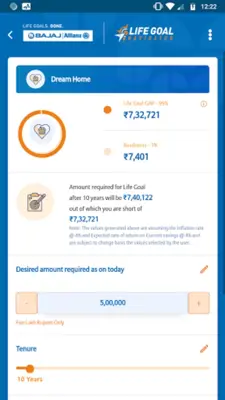 Life Goal Navigator android App screenshot 2